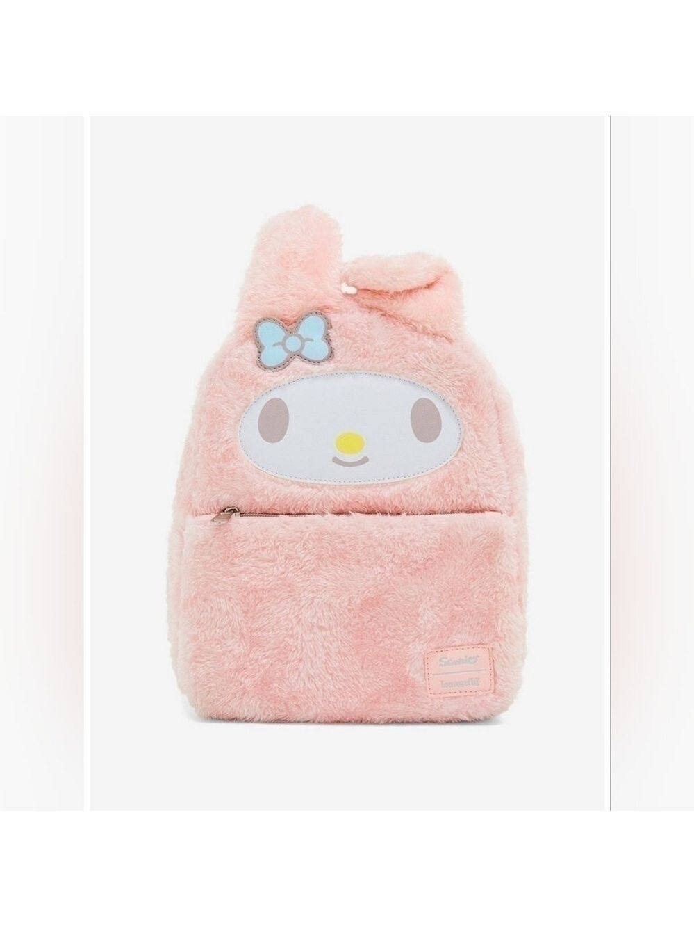 Loungefly × Sanrio • My Melody Plush Mini Backpack [8'' x 5'' x 10 1/2'']